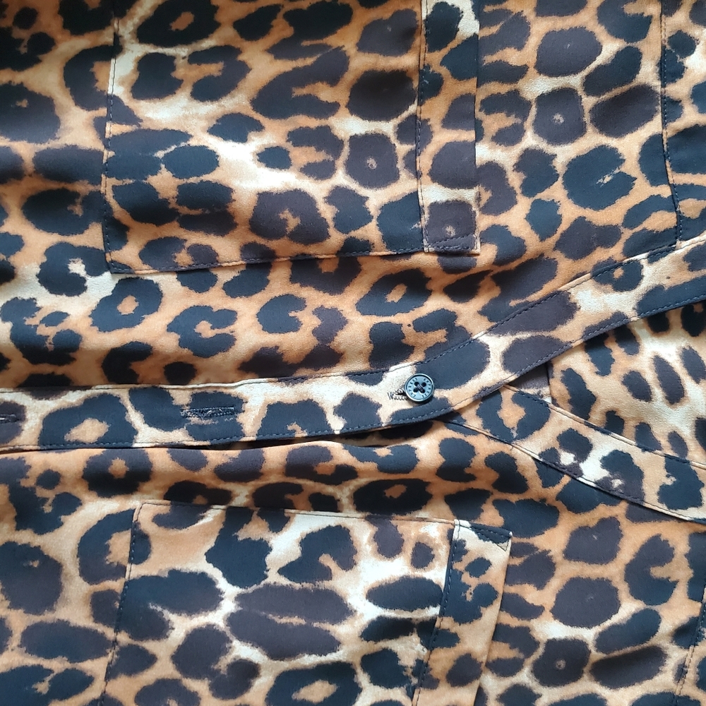 Express Leopard Print Top - Picture 3 of 6